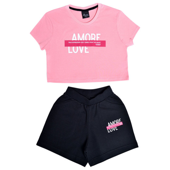 Target Παιδικό σετ Kids Set Crop Top ''Amore''